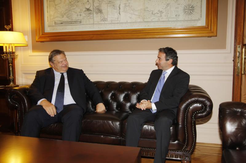 Δηλώσεις Αντιπροέδρου της Κυβέρνησης και ΥΠΕΞ Ευ. Βενιζέλου μετά τη συνάντησή του με τον Πρέσβη της Αιγύπτου στην Ελλάδα