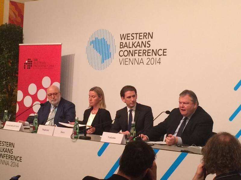 Δηλώσεις ΑτΚ και ΥπΕξ Ευ. Βενιζέλου κατά τη συνέντευξη Τύπου μετά το πέρας της Διάσκεψης για τα Δυτικά Βαλκάνια