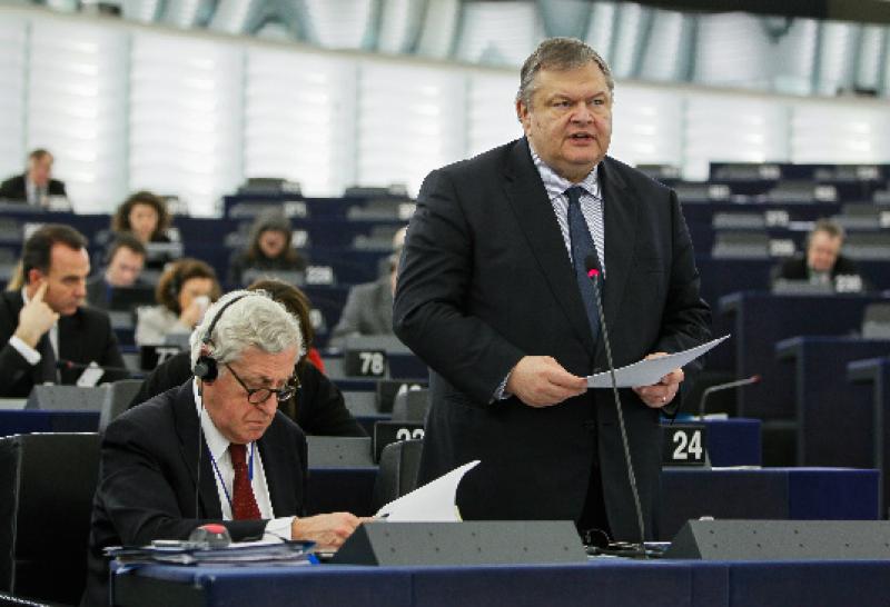 Παρέμβαση στην ολομέλεια του Ευρωπαικού Κοινοβουλίου για το θέμα των Σύρων μεταναστών στα βουλγαρικά σύνορα 