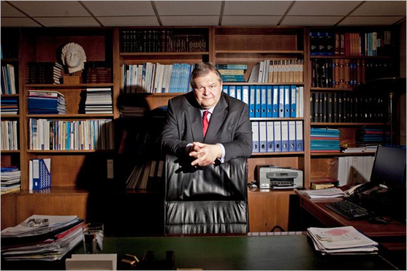 Interview of Deputy PM and Minister of Finance Mr. Ev. Venizelos with  New York Times